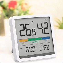 Термометр гигрометр Xiaomi Miiiw Mute Thermometer Hygrometer Clock